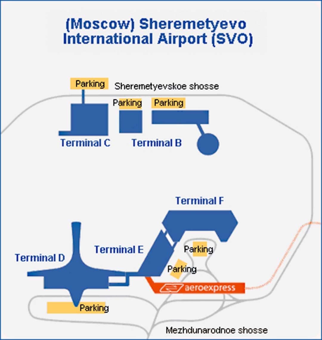 Шереметьево мапи