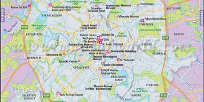 Карта Москве ЕИД