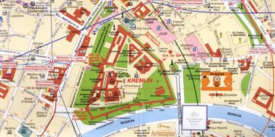 Москва Центар карта