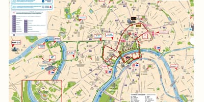Москва аутобуска карта