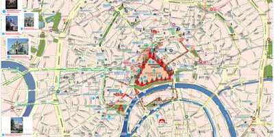 Картица атракција Москве
