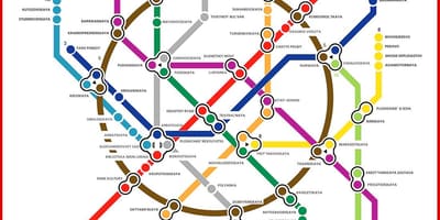 Москва карта метро у Русији